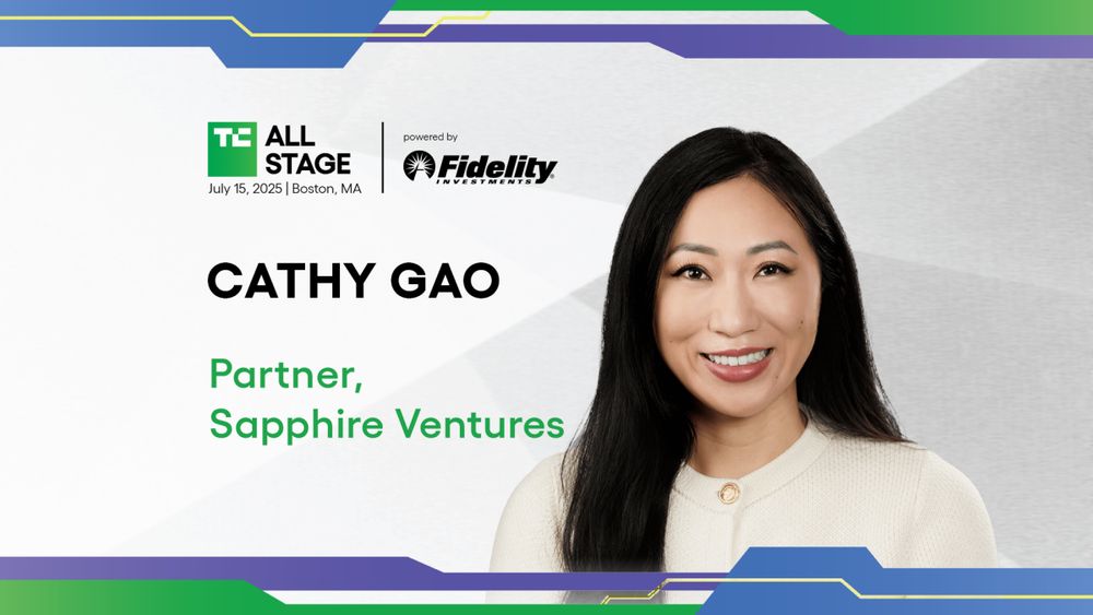 Cathy Gao's bringing the real playbook to TC All Stage | TechCrunch