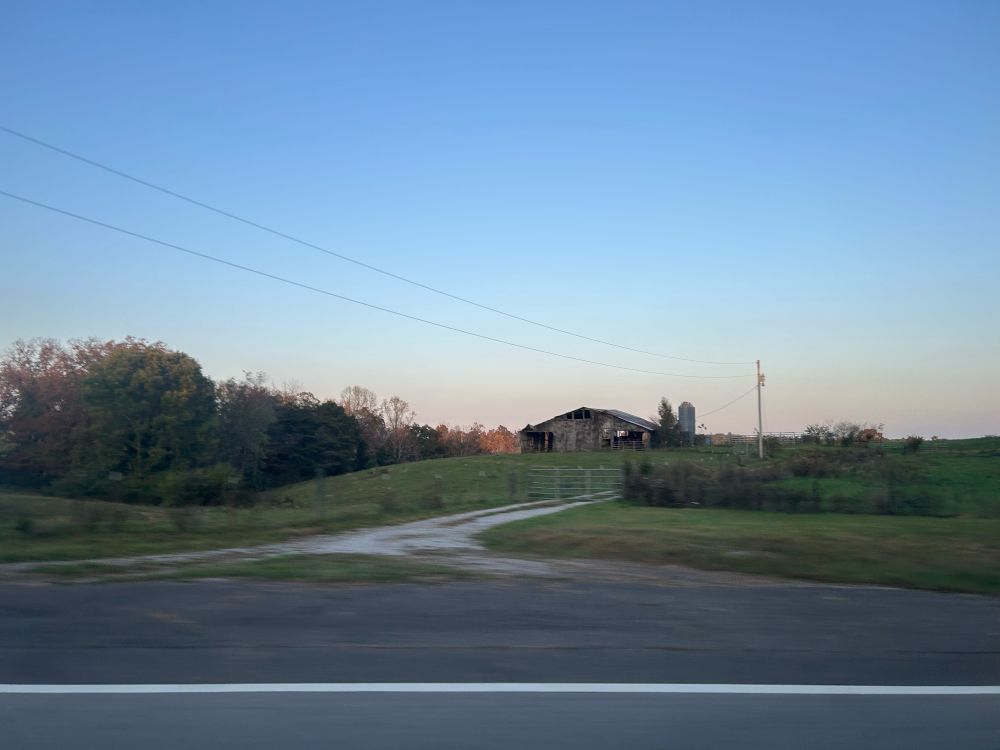 This one was taken in a moving car and still turned out fairly decent