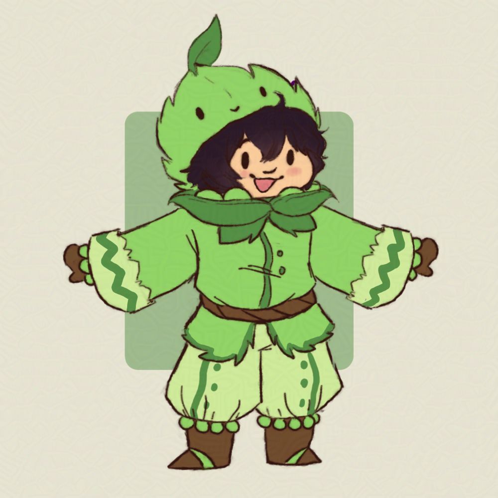 A mint morg! Very rare to find and is never seen along with the pea morgies. This is the Appease-mint from the Appease Family (aka the peashooter like or attack formation of peashooters.)