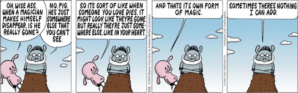 Pearls Before Swine by Stephan Pastis for September 26, 2024 | GoComics.com