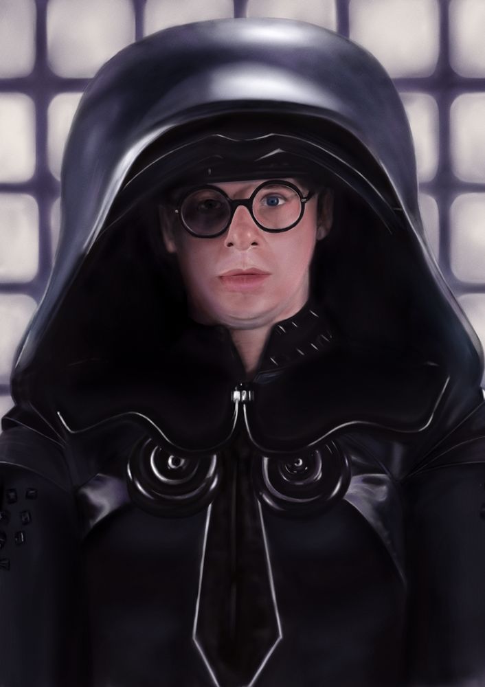 Dark helmet from Spaceballs 