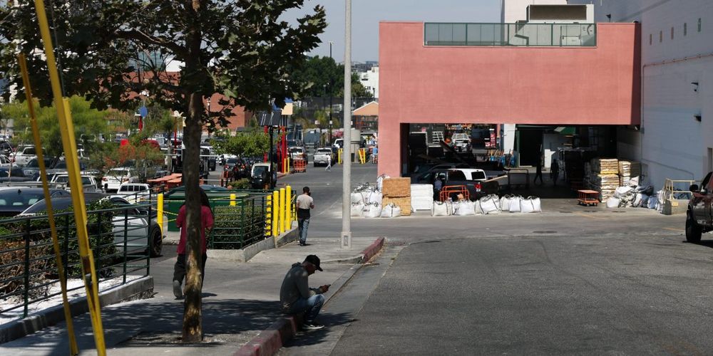Border Patrol agents used a Penske moving truck to storm a Home Depot, despite a court order barring ICE raids at workplaces.