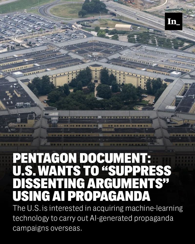 A photo of the Pentagon, headquarters for the Defense Department, seen from the air on Aug. 20, 2025, in Arlington, Va., overlaid with the headline, 