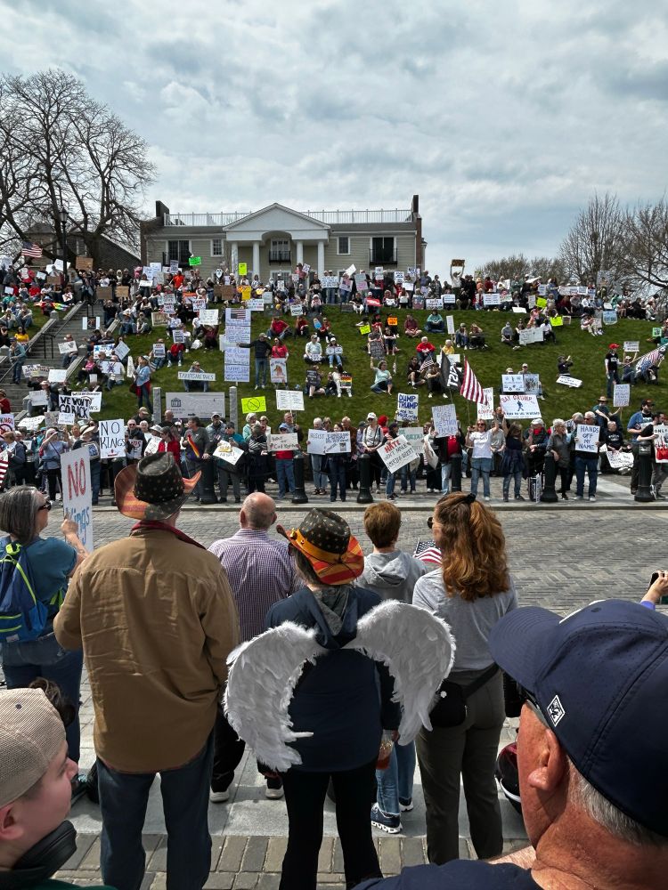 Photos from No Kings rally, Plymouth MA