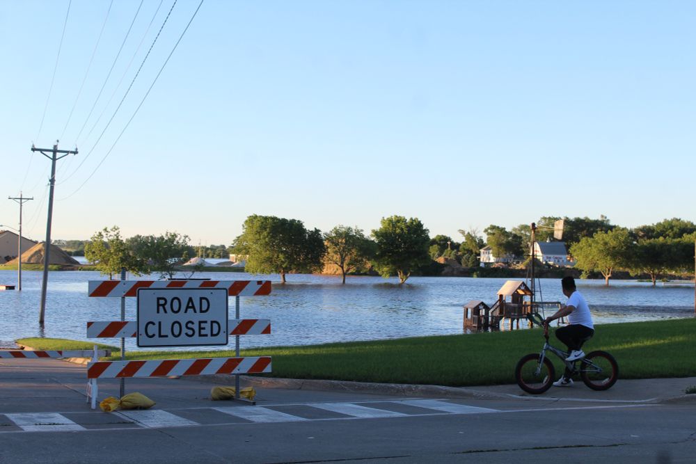 Flooding in NW Iowa on June 22nd, 2024