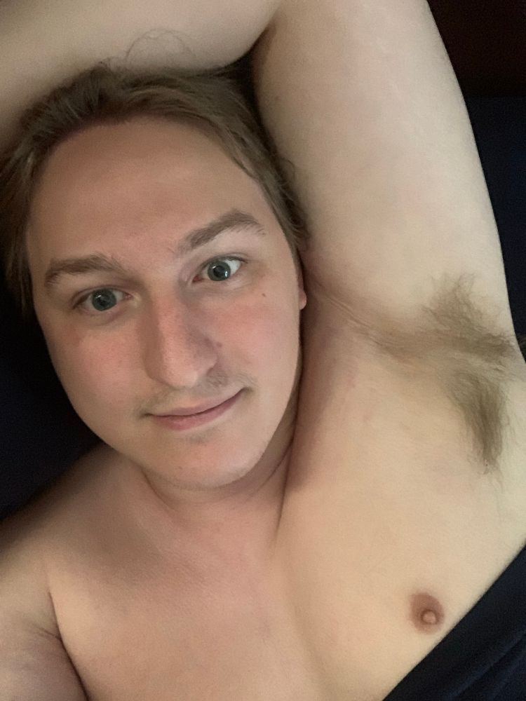 Me showing off my put as I stare into the camera to show off my eyes