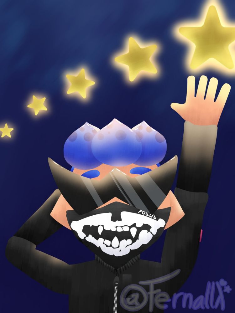 Splatoon drawing for a friend