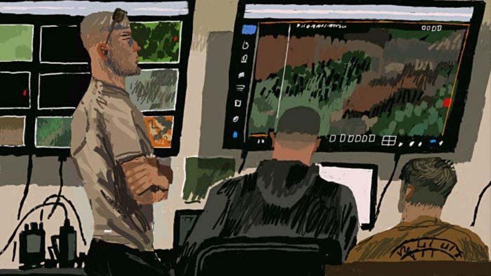 Sketches of the war in Ukraine: dispatch from the Russian border