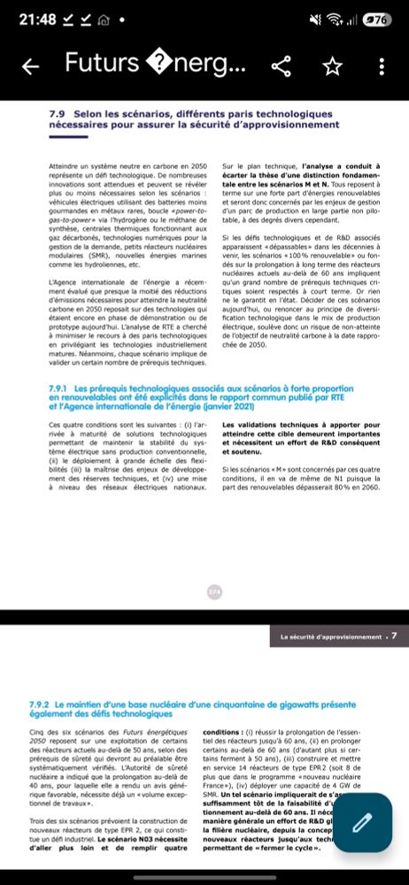 Extrait du rapport rte