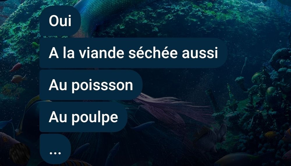 Réponse d'un collègue tunisien.