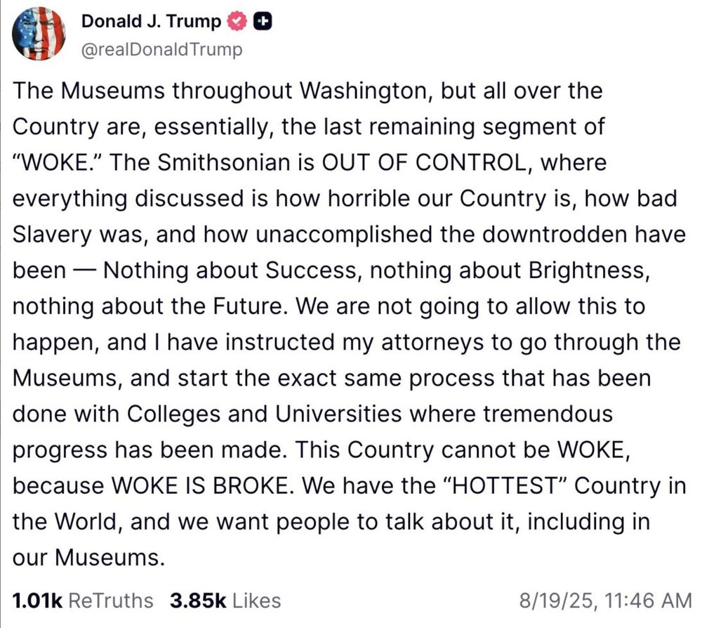 Trump qui valorise d'esclavagisme 
