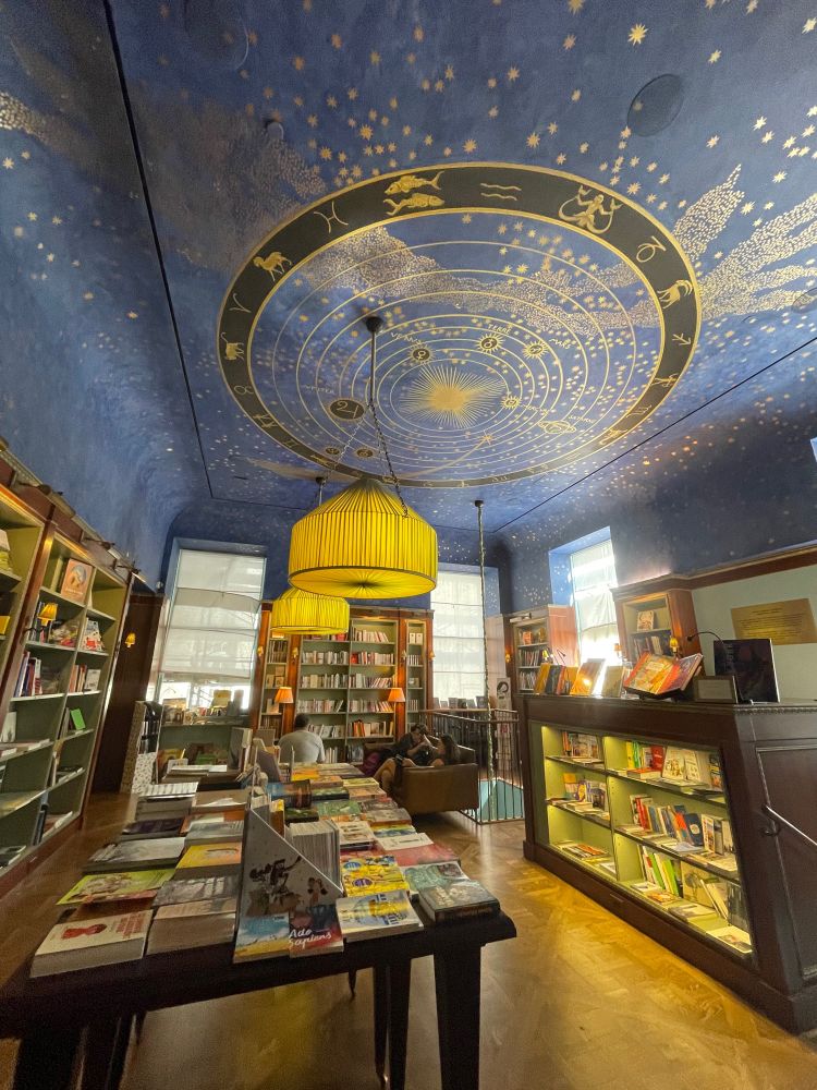 Inside Albertine bookstore