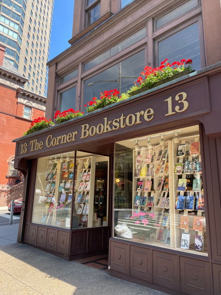 Outside of The Corner Bookstore