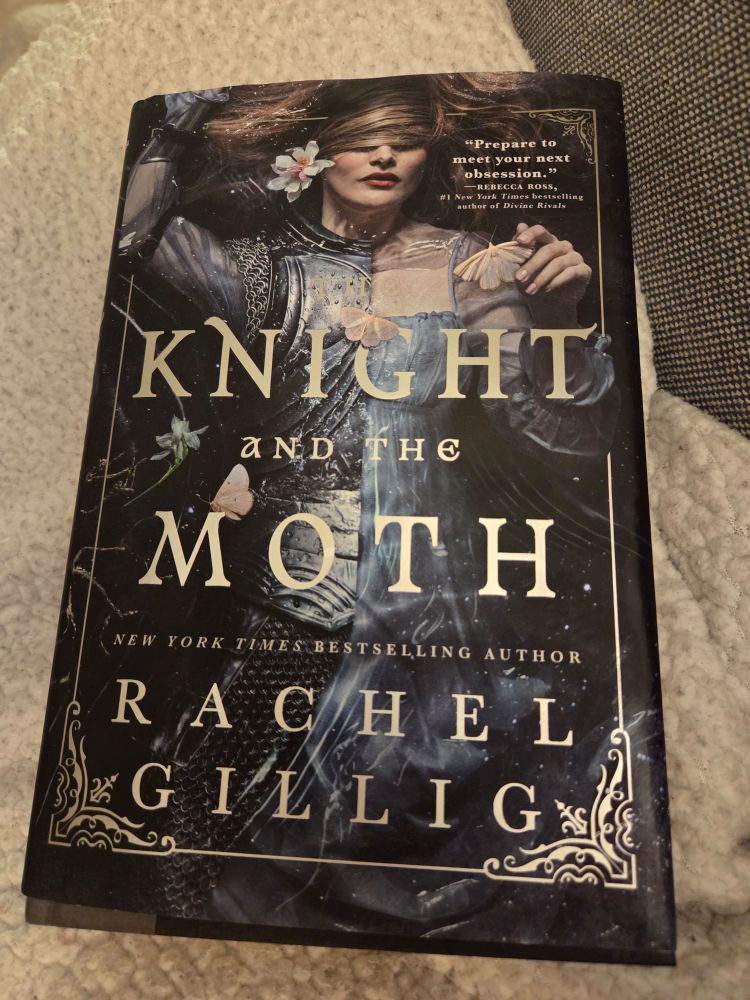 Picture of physical copy of The Knight and the Moth by Rachel Gillig