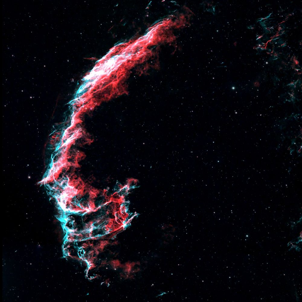 The Eastern Veil Nebula 
