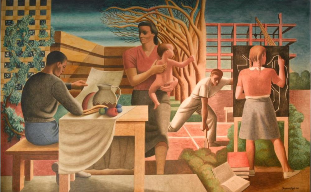 Seymour Fogel’s “Security of the People”