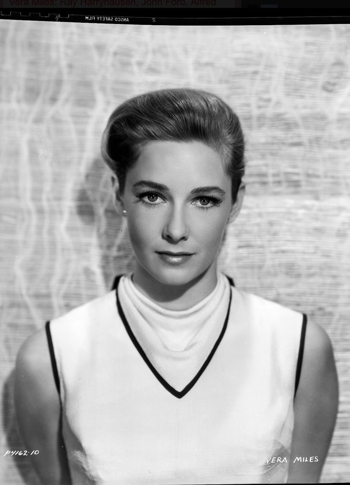 The actress Vera Miles; who celebrates her 95th birthday today.