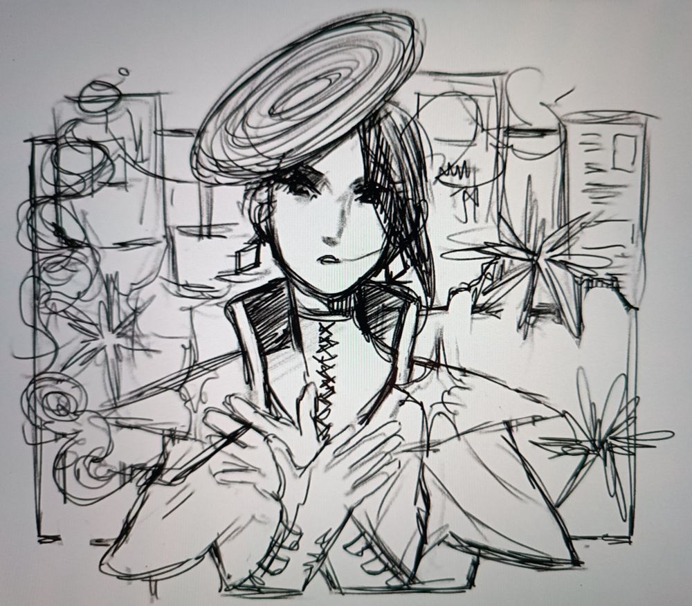 neve dragon age con la ensaimada en la cabeza