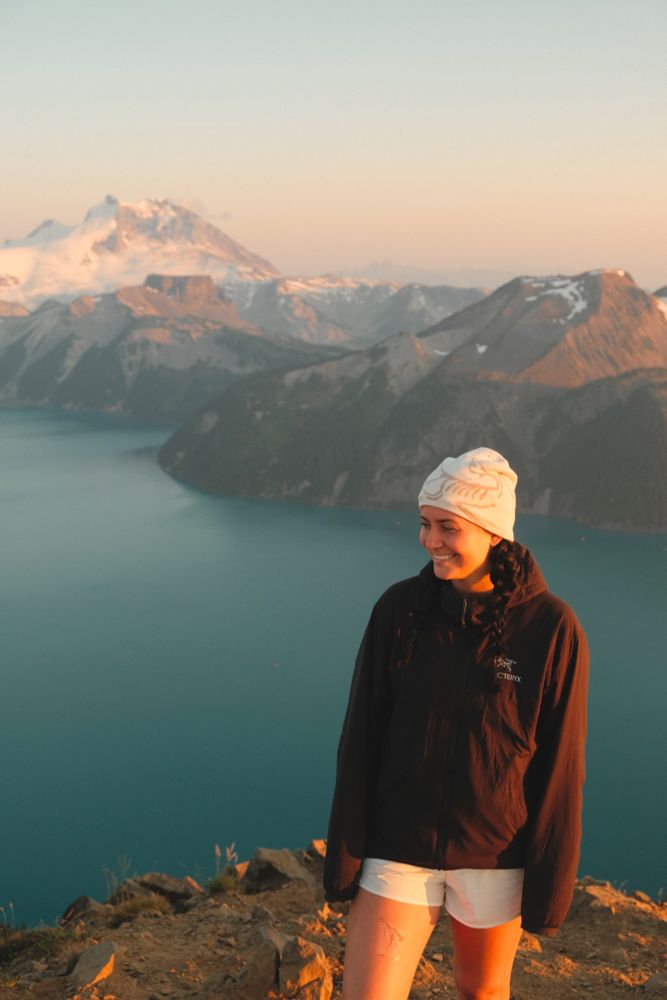 Medical student Taryn Murray in Nakusp 
