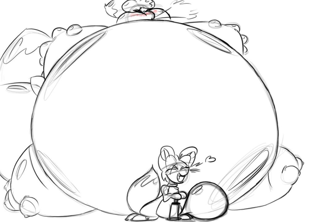 Inflating and about to go boom