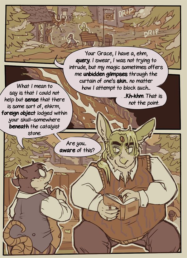 First page of a 3-part mini comic