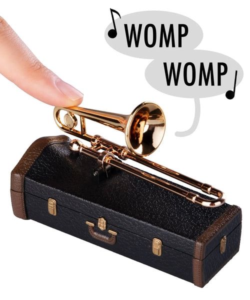 Photo of an electronic sad trombone maker.