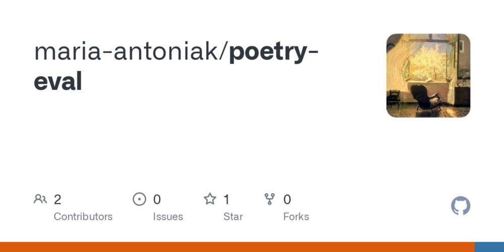 GitHub - maria-antoniak/poetry-eval