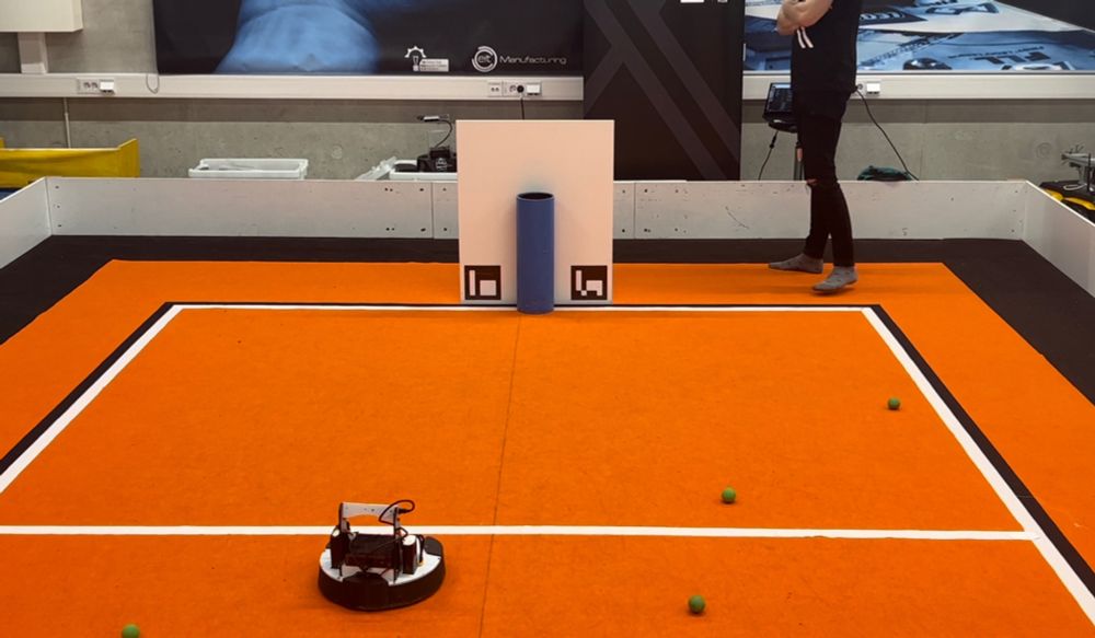 Robots playing basketball