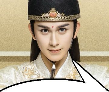 Jin Guangyao with a speech bubble.
