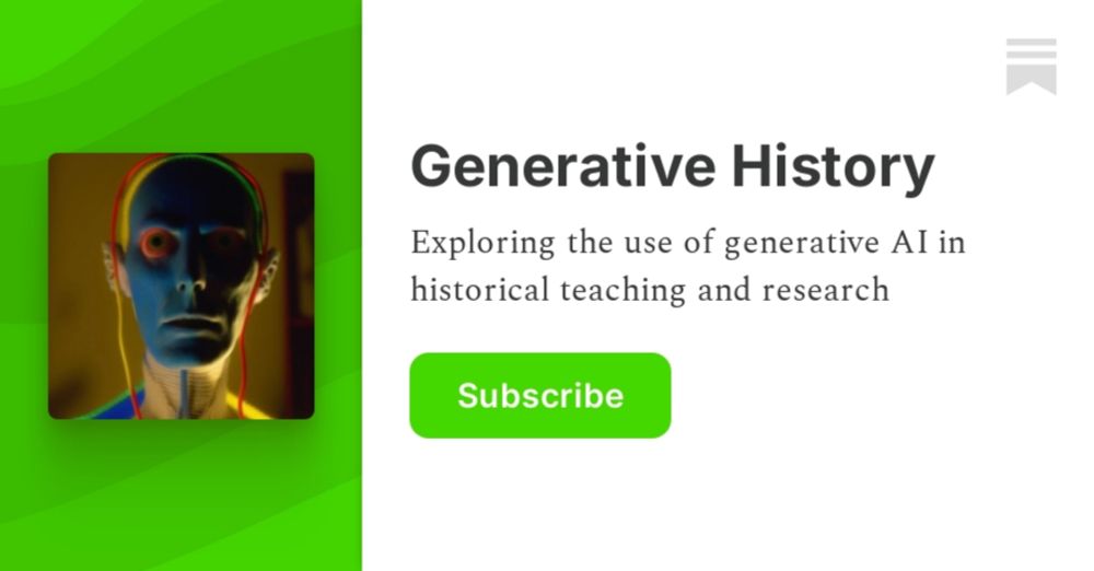 Generative History | Mark Humphries | Substack