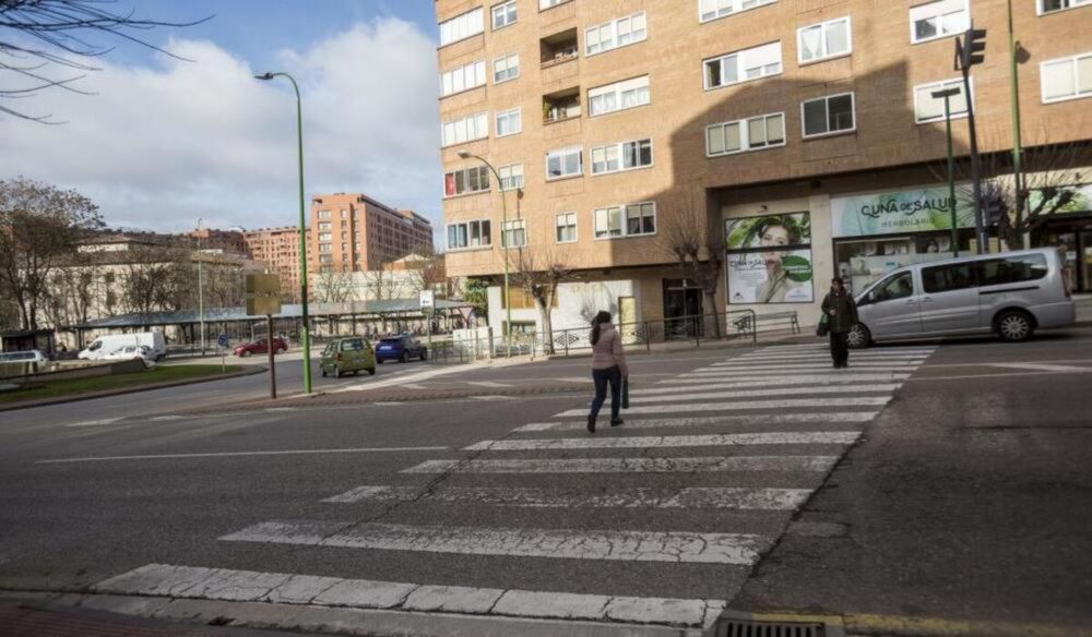 Una moto atropella a un peatón en Legión Española (Burgos)