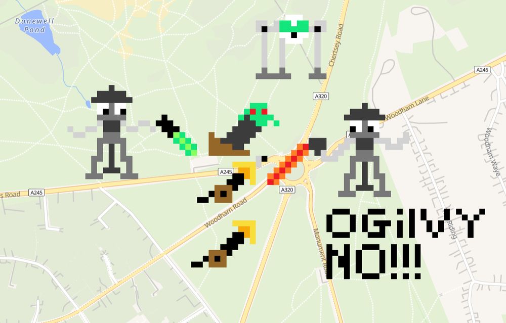 The Martians on Horsell Common