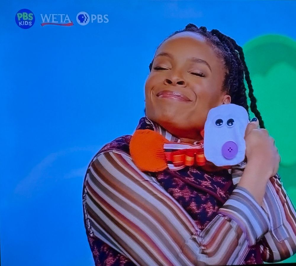 Amber Ruffin as Miss Noodle on Sesame Street 