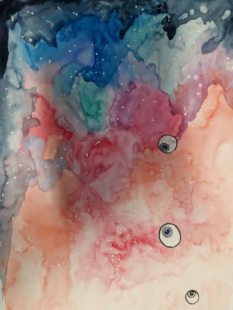 Selber Hintergrund 
Jetzt mit freischwebenden Augäpfeln