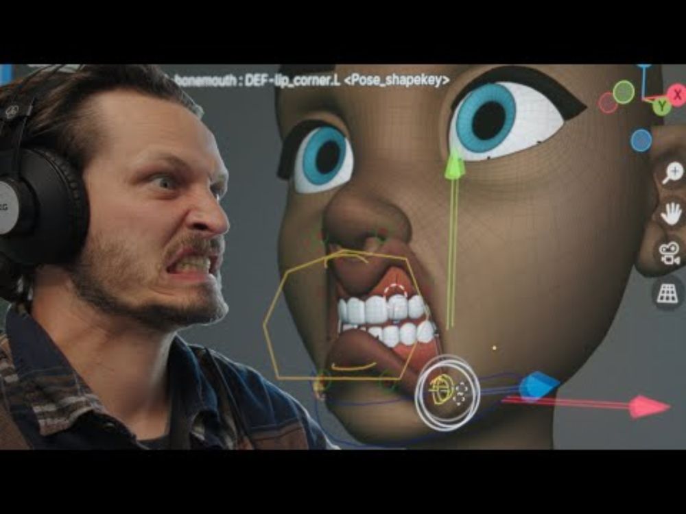 Ribbon Mouths  - Blender Studio Log 22