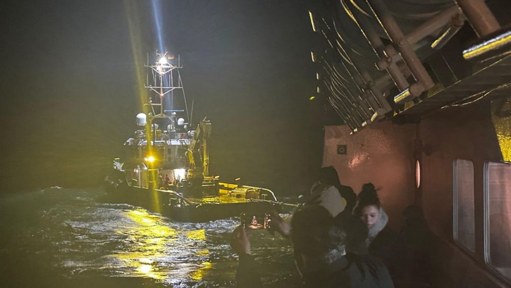 Auf der Rückfahrt von Helgoland nach Büsum wurde es plötzlich dunkel und der Motor fiel aus.