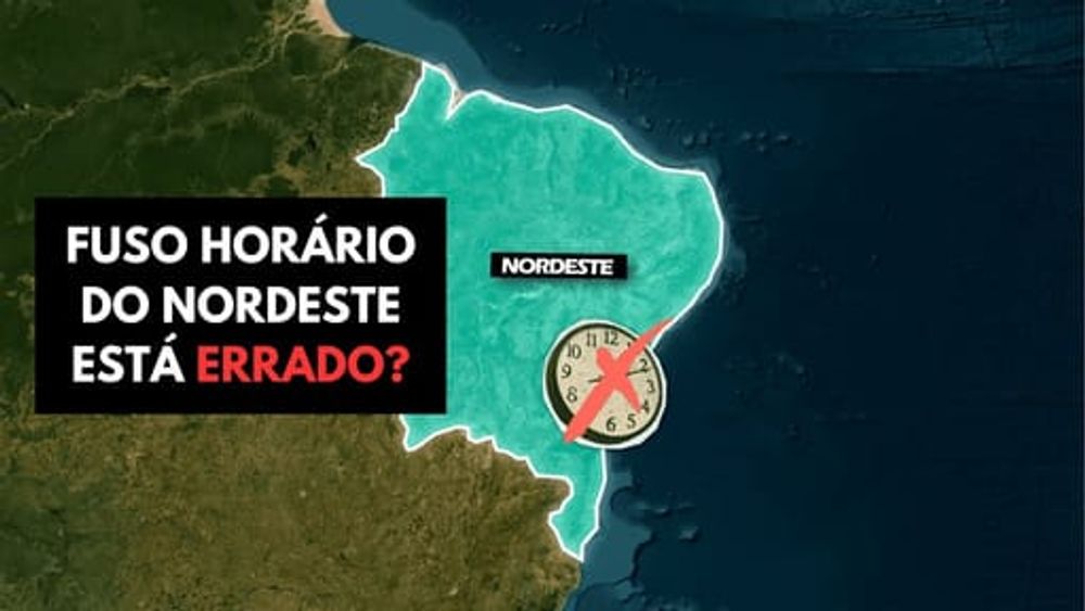 O Fuso Horário do Nordeste está ERRADO - YouTube