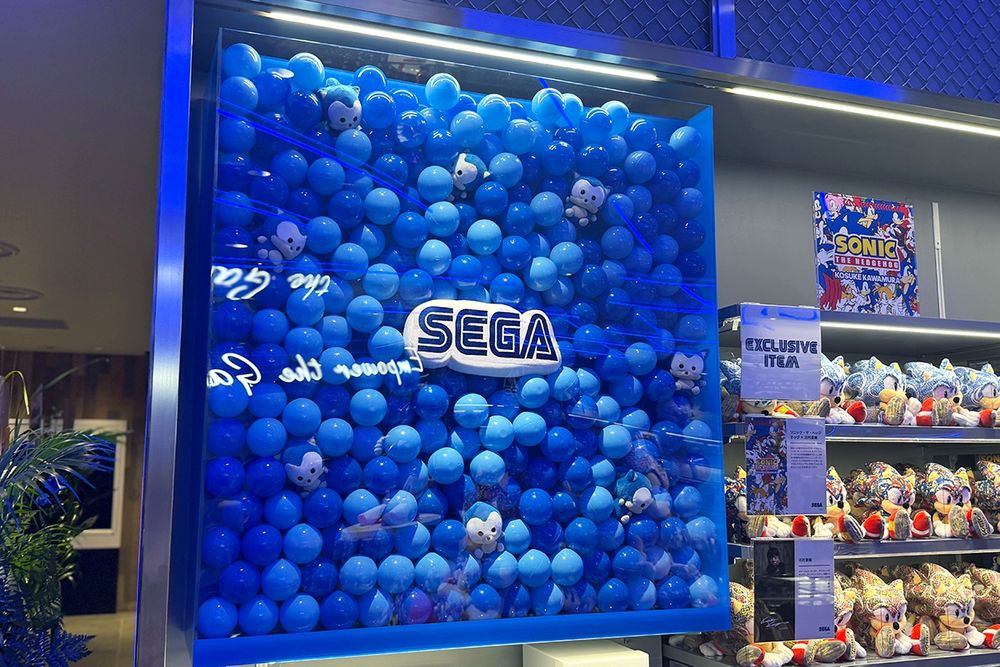 「SEGA STORE TOKYO」店舗内