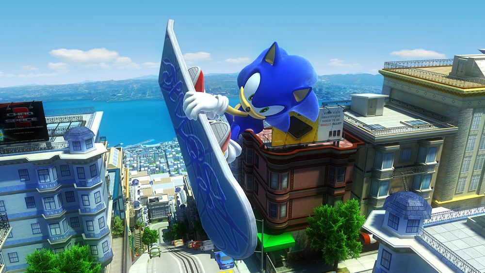『ソニック × シャドウ ジェネレーションズ』ゲーム画面