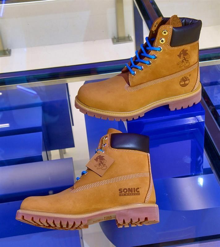 セガと「Timberland」コラボ　イエローブーツ