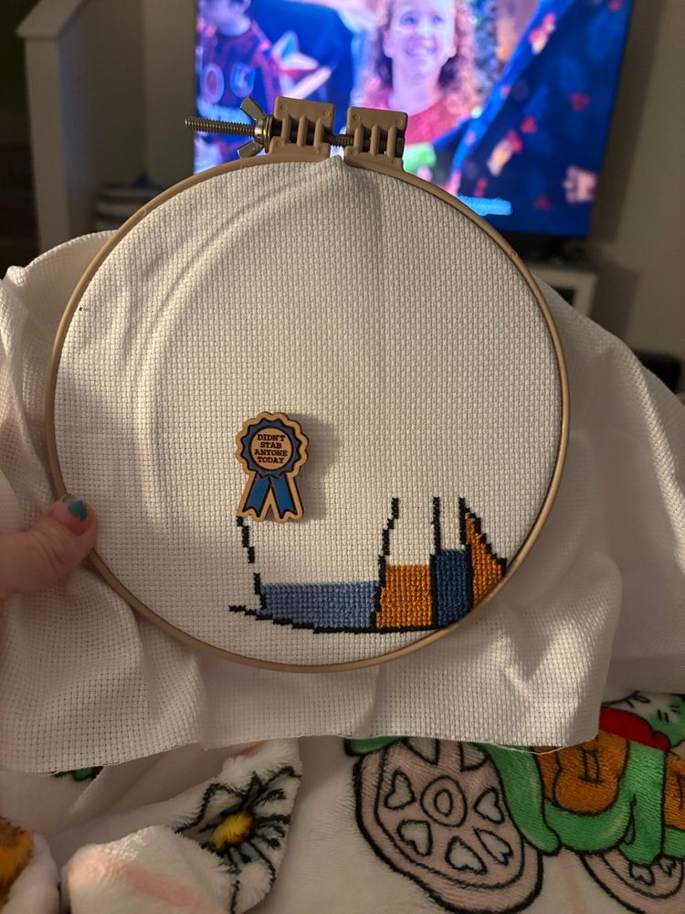 just started cross stitch