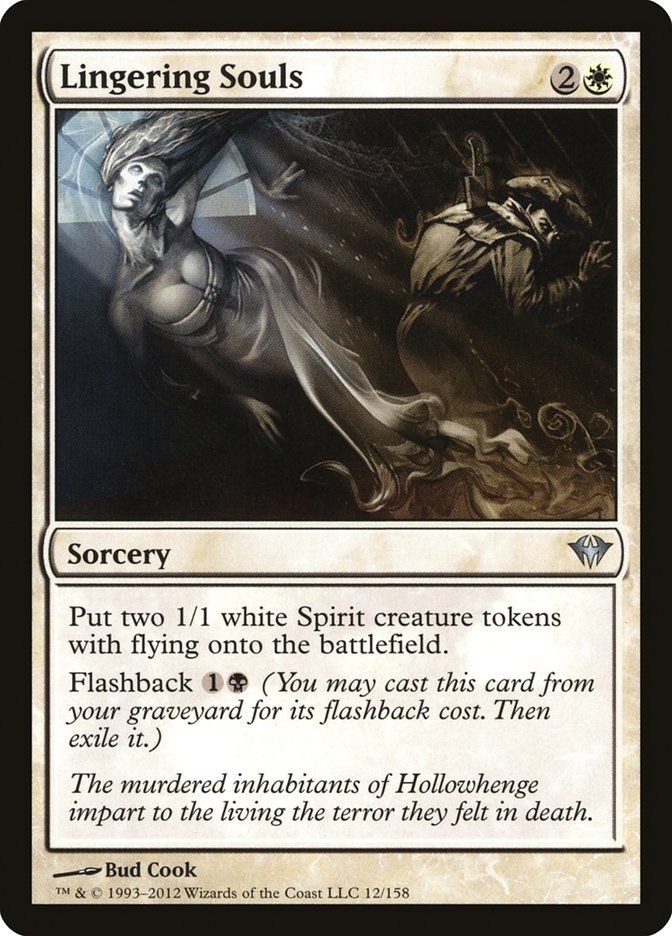 Magic the Gathering card "Lingering Souls"