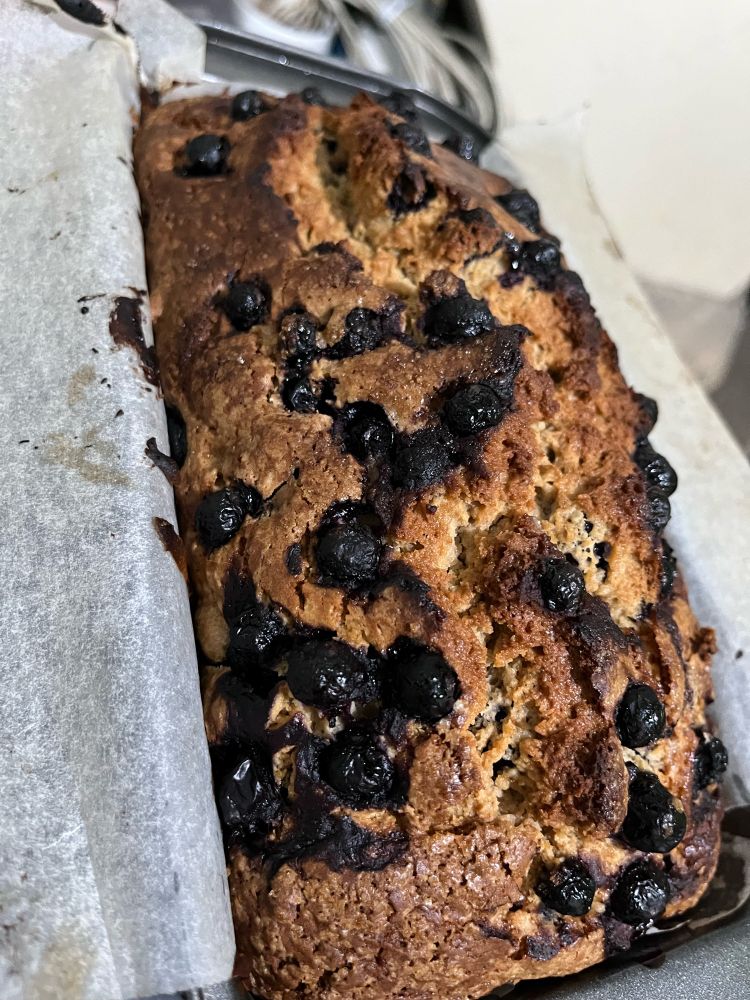 Blueberry loaf - good with Barako coffee
