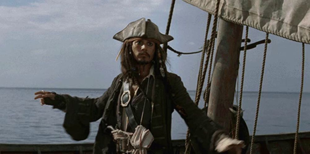 Jack Sparrow Salute GIF