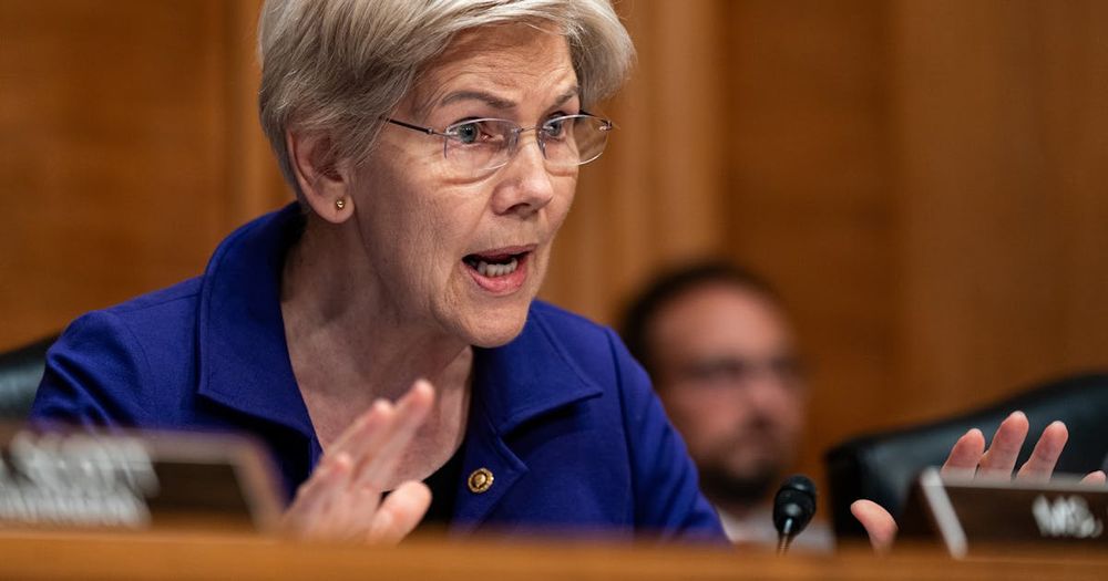 The president went on a wild posting spree after Warren called out his disastrous economic policies.
