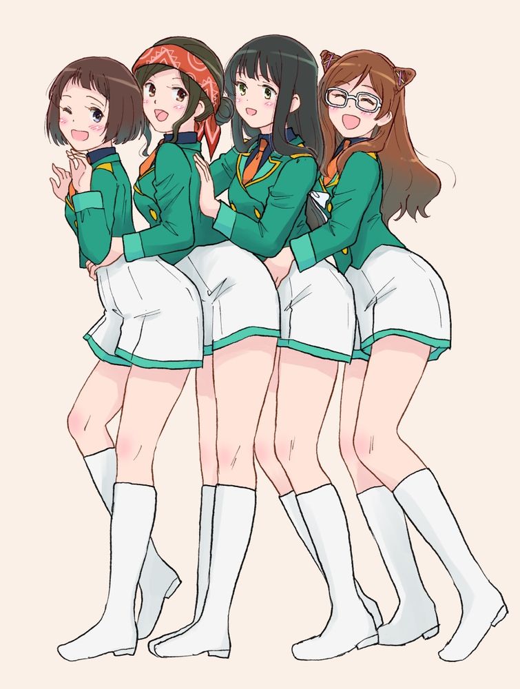 北宇治吹部の新一年生の四人