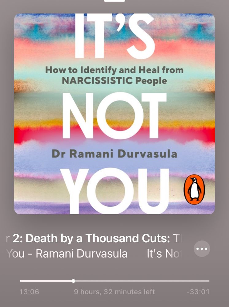 Book cover: It's not you, how to identify and heal from narcissistic people 