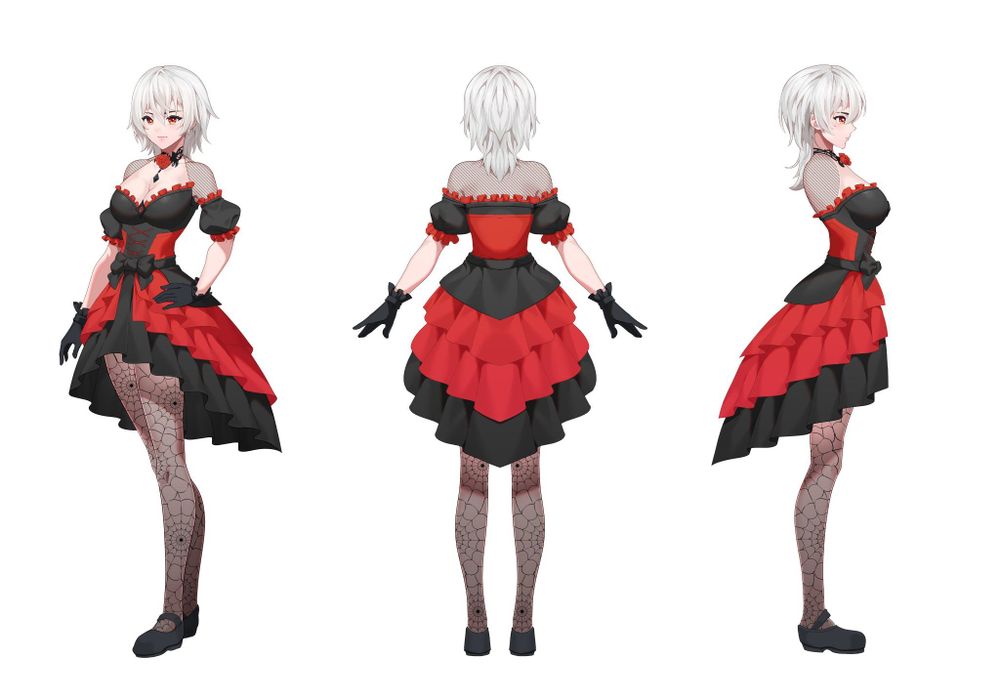 Character Ref sheet by God_Lynx