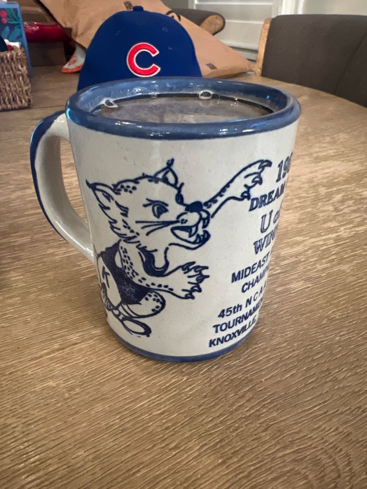 UK Wildcat side of ‘83 ‘Dream Game’ mug. 