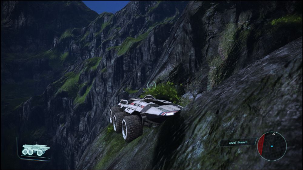 the mako from mass effect doing some parkour shit